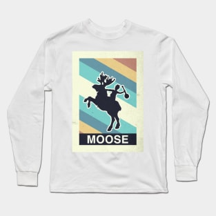 Casual Moose Long Sleeve T-Shirt